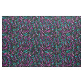 Tissu Floral psychédélique vintage de point de (Yard)