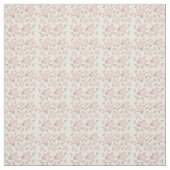 Tissu floral rose (Échantillon)