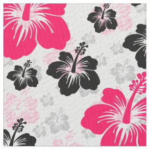 Tissu Floral rose Abstrait