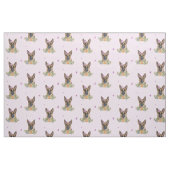 Tissu Floral rose de GSD (Fat Quarter)