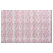 Tissu Floral rose violet (Yard)