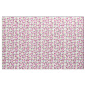 Tissu Floral rose violet (Fat Quarter)
