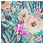 Tissu Floral tropical foncé TELLEMENT DÉCONTRACTÉ (Fermer)