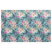 Tissu Floral tropical foncé TELLEMENT DÉCONTRACTÉ (Fat Quarter)