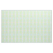 Tissu Floral Turquoise (Yard)