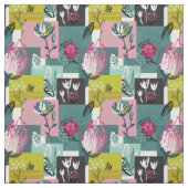 Tissu Floral Vintage unique (Échantillon)