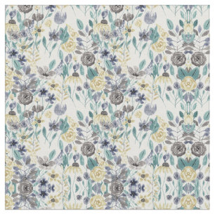Tissu Floral Watercolor