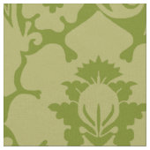 Tissu Florales Renaissance Vert Jaune (Fermer)
