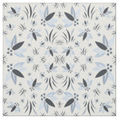 Tissu Flore d'entreprise cool (Échantillon)