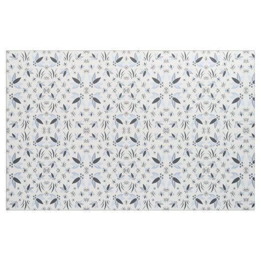 Tissu Flore d'entreprise cool (Fat Quarter)