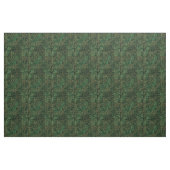 Tissu Flore dorée et verte Dahlia (Fat Quarter)