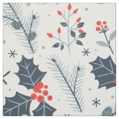 Tissu Flore hivernale (Échantillon)