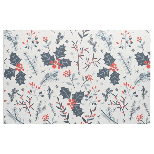 Tissu Flore hivernale (Fat Quarter)