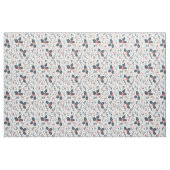 Tissu Flore hivernale (Yard)