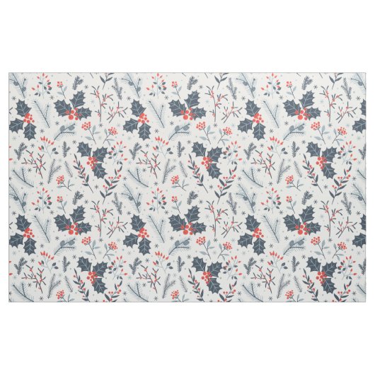 Tissu Flore hivernale (Fat Quarter)