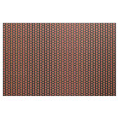 Tissu Flore jaune rouge (Yard)
