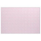 Tissu Flore rose sur blanc | Jolie (Yard)