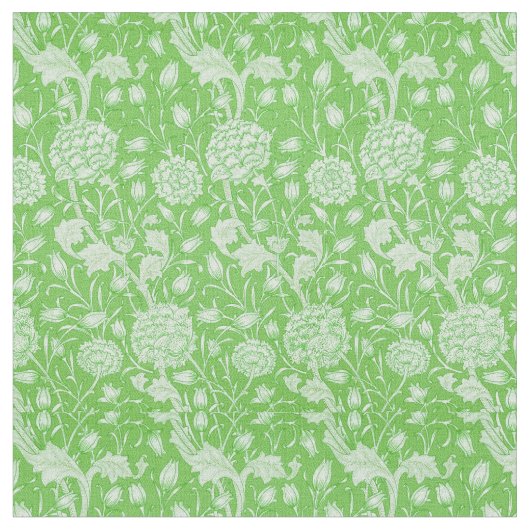 Tissu Flore verte (Fermer)