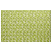 Tissu Flore verte et blanche (Fat Quarter)