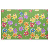 Tissu Flower Power Fabric Motif + vos idées (Fat Quarter)