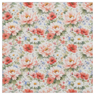 Tissu Flowers
