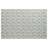 Tissu flûte vintage blanche de caniche (Fat Quarter)