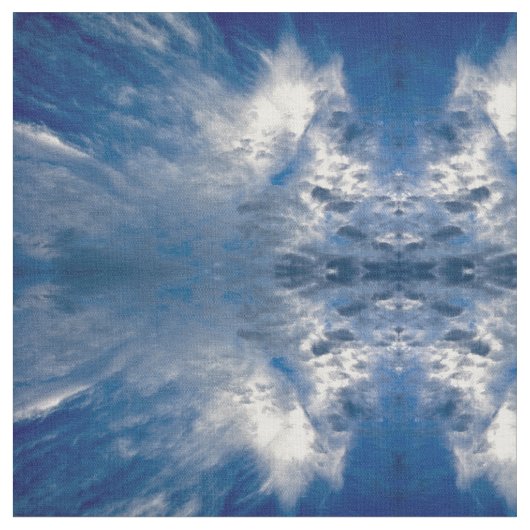 Tissu Flux Cloud Abstraits (Fermer)