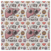 Tissu Foie - Pas un combattant (Échantillon)