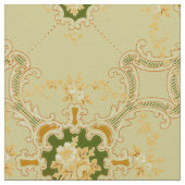 Tissu Foliate Scroll Quatrefoils & floral pattern (Détail)