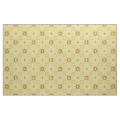 Tissu Foliate Scroll Quatrefoils & floral pattern (Yard)