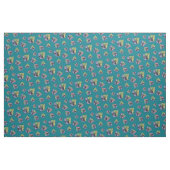 Tissu Folk Chat/chaton, couette, couettes imprimer chats (Fat Quarter)
