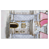 Tissu Fond de photomaton de princesse (Fat Quarter)