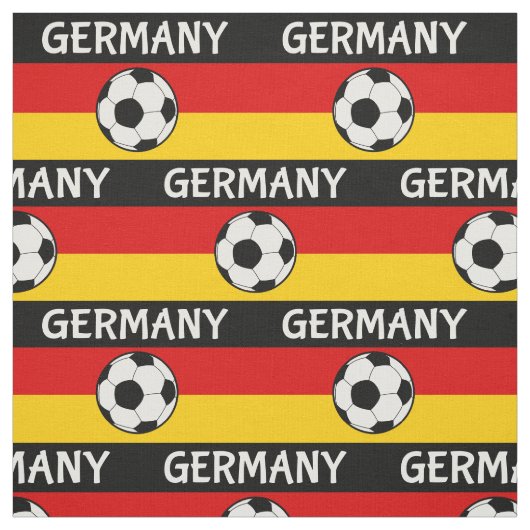 Tissu Football drapeau allemand (Échantillon)
