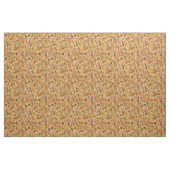 Tissu Forêt automnale sur ocre (Fat Quarter)
