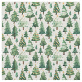 Tissu Forêt d'arbres de Noël Waterton (Échantillon)