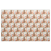 Tissu Forêt forestière Faune Bébé Forêt Animaux (Fat Quarter)