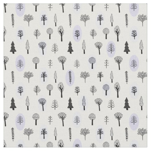 Tissu Forêt magique (Fermer)