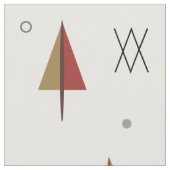 Tissu Forêt neigeuse du milieu du siècle (Fermer)