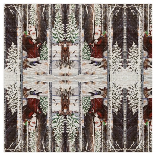 Tissu Forêt Visiteur 2 Fabric (Échantillon)
