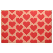 Tissu Forme de cœur rouge amour classique minimalisme (Fat Quarter)