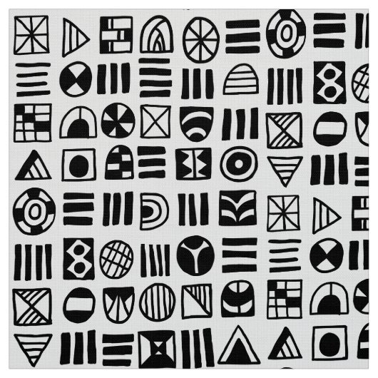 Tissu Formes Abstraites 060617 Motif (Échantillon)