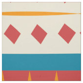 Tissu Formes dans de rétros couleurs (Échantillon)