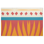 Tissu Formes dans de rétros couleurs (Fat Quarter)