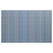 Tissu Formes géométriques bleues abstraites (Yard)