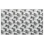 Tissu formes géométriques modernes Abstraites rayées (Yard)