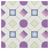 Tissu Formes géométriques Motif de structure (Fermer)