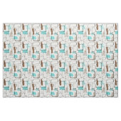 Tissu Formes modernes du milieu du siècle (Yard)