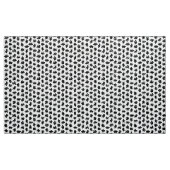 Tissu Formes morphiques 120322 - Noir sur blanc (Yard)