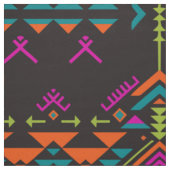 Tissu Formes sur un arrière - plan noir (Échantillon)