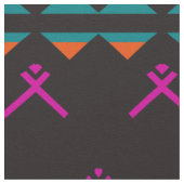 Tissu Formes sur un arrière - plan noir (Détail)